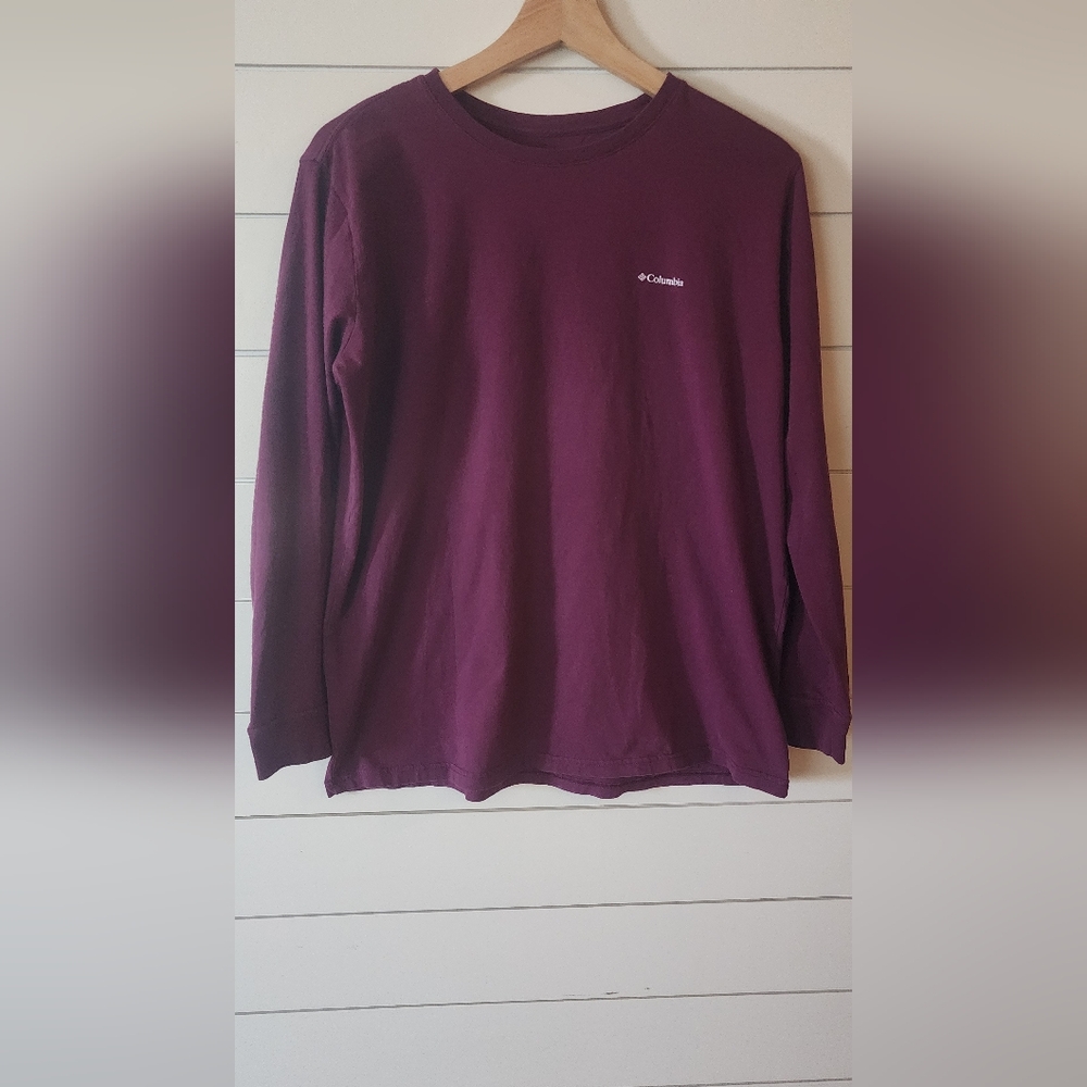 Columbia Long Sleeve Tee - Deep Plum
